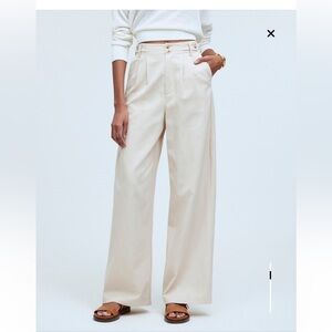 Madewell Harlow Wide-Leg Pant Harvest Moon